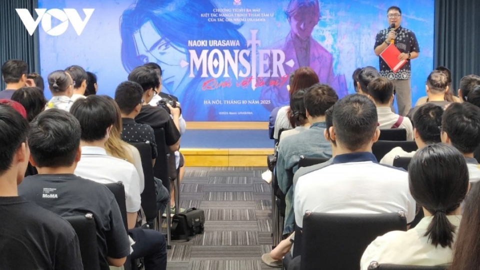 "Monster" a masterpiece of Japanese manga debuts in Vietnam